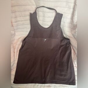Gymshark Chocolate Brown Tank Top